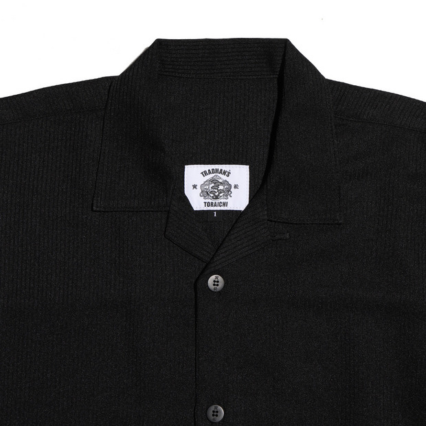 TRADMAN’S TORAICHI - 寅松ボタン開襟シャツ - 詳細画像